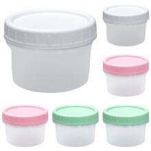 Boîtes de conservation des aliments étanches avec couvercles, en plastique, lot de 6