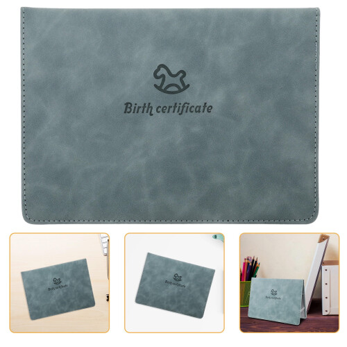Document Protector Sleeve Birth Certificate Holder, Multi-Use,, 1 Pack, Document Organizer, Legal Size