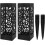 Cemetery Vase with Stake Weatherproof Plastic 4pcs 4