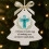 Kerststalornamentenset van zeeglas, kuststijl, 4 stuks 1