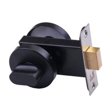 Stainless Steel Restroom Occupancy Indicators Lock Latches Indicating Lock For Public Toilet Bathroom Door