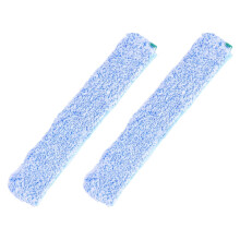 Chiffons de nettoyage de vitres en microfibre avec recharges de raclette