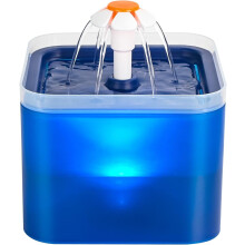 67oz/2L Ultra-Silent Cat Water Fountain for Indoor Use – Compatible with Small Dogs