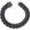 Rustfrit stål cubansk armbånd til mænd, 5-14 mm x 7,5-9" 1
