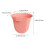 Kitchen Trash Can Step-On Lid Tall Red13Gallon 4