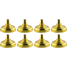 Gold Table Flag Stands 55x35mm 8 pcs