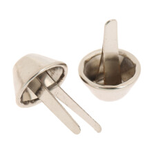 100Pcs 12mm Dome Head Bucket Feet Nails Purse Luggage Bags Foot Upholstery Nails Tacks Iron Buckets Nailheads Brads Tack