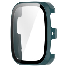 Watch Case with Glass Film for Active 2 Square Protector Cover Smartwatch Screen Protector Film Wristwatch Shell