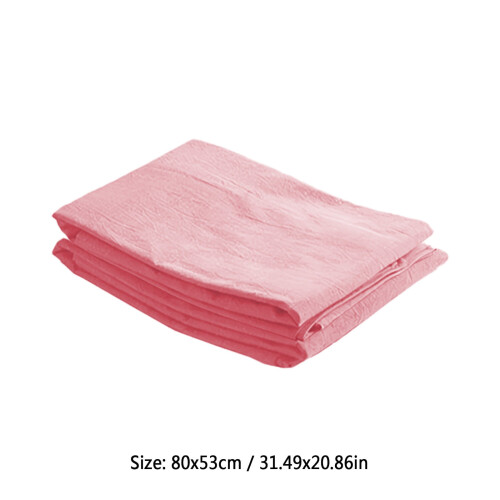 Solid Color Pillowcase Pillow Cases Standard Size Set of 2 - Polyester Microfiber Pillowcases, Super Soft and Cozy Pillow Case (Pink) 2