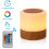 Veilleuse rechargeable USB pour enfants, marron, 13 couleurs 2