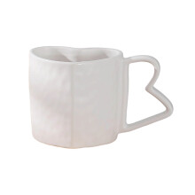 Valentine's Day Ceramic Coffee Cup With Handle Valentine's Day Cup Red Heart Shaped Coffee Cup For Valentine's Day Wedding Party Centerpiece