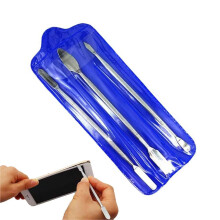 Metal Spudger Set Dual Ends, Universal 3pcs/set Spudger Kit Metal, Repair Opening Metal Pry Tool for Tablet for Other Smart Device