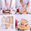 Weihnachtsplätzchen-Ausstechformen-Set, 3D-Weihnachtsmann, 18-teilig 4