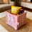 D Foldable Decorative Storage Container Soft Fabric Design Blends With Any Decor Use Under Sink In Cabinet Or On Open Shelving 6