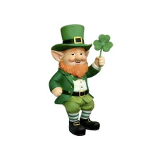 St. Patrick's Day Leprechaun Figurines, Irish Lucky Decor, Festive Home Ornament, Party Table Centerpiece