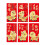 Rote Festumschläge, 6er-Set 1