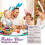 Decoration 1Pc Card Greetings Rubber For Making Happy Easter Home Diy 1