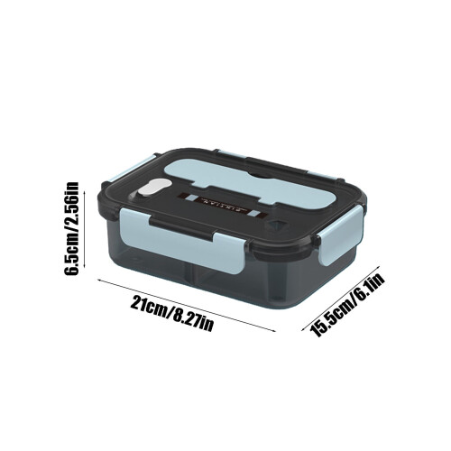 1000 ml Leak-Proof Lunch Box with Compartments 2