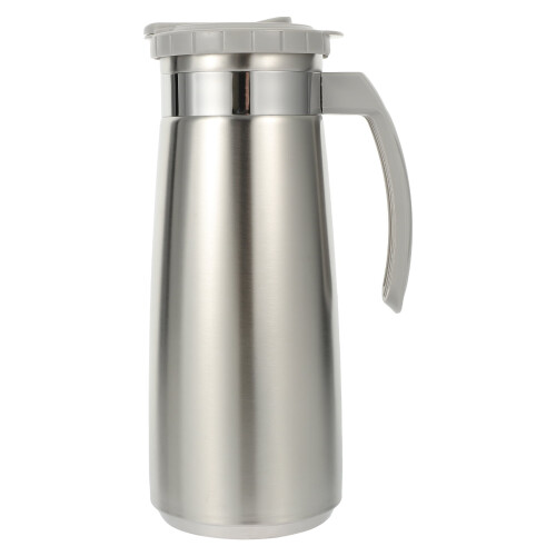 Tekanne i rustfritt stål med ergonomisk håndtak 1,5 l