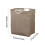 Medium foldable laundry hamper fabric with handles 3
