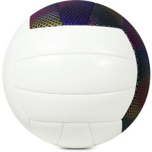 Glow in The Dark Volleyball Size 5 - Reflective Glowing Leather for Indoor Outdoor Night