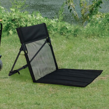 Folding Camping Chair with Backrest Portable 1pc