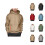 Sweat-shirt à capuche pour garçon, pull décontracté avec poche avant 1