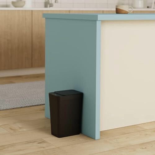 Gal touchless bathroom trash can with lid 2 pack black 1