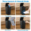 Gal touchless bathroom trash can with lid 2 pack black 3