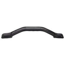 Black Plastic Grab Handle for RV and Trailer Entry Steps Durable Easy Installation 4 Screws