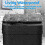 Gal touchless bathroom trash can with lid 2 pack black 5