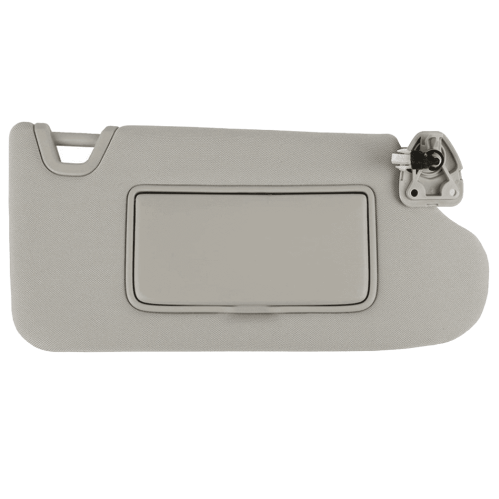 Right Passenger Side Sun Visor For Nissan Altima 2013-2016 With Mirror, Replacement Oem 96401-3Ta2a -Right- Grey 9418476625770
