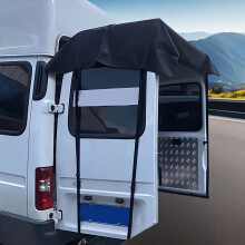 Cubierta para la caja de la camioneta - Cubierta parasol para la puerta trasera, toldo impermeable de tela Oxford para autocaravana, toldo protector