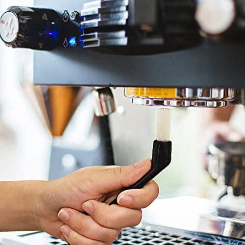 Juego de cepillos de limpieza para cafeteras con cuchara para espresso 2