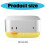 Heat Dissipation Base Bracket External Switches Button Hollow Ventilation for 4 Host Bracket 8