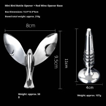 Otvírák na plechovky s balancující sodou Flying Bird – kreativní otvírák na lahve kompatibilní s pivem a nápoji | Unikátní doplněk na