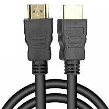 Câble HDMI haute vitesse 1,8 m (6 pieds), 18 Gbit/s, 2.0, 4K, 60 Hz, HDR, compatible Roku TV, TV HD, PS5 et lecteur Blu-ray - HDMI6F noir