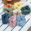 Chouchous pastel en tissu doux, lot de 7 2