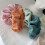Chouchous pastel en tissu doux, lot de 7 5