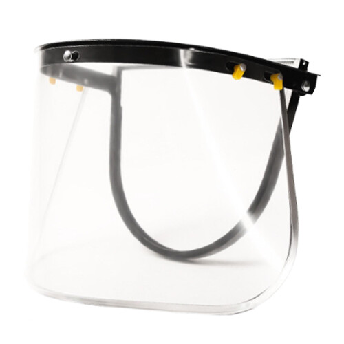Face Shield Impact-Resistant Protector for Hard Hat Use 2