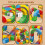 Σετ παιχνιδιών ηλεκτρικού τρένου, 51 τεμάχια μπλοκ με κουμπιά, σετ γραμμών 6