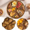 Funny Wooden Serving Tray with 8 Removable Compartments 3