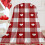 Coperta a forma di cuore per San Valentino, rossa e bianca 2