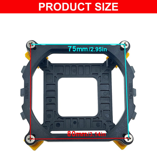 CPU Support Frame Quick Setups Optimized Airflows Design for 1150/1151/1155/1156/1366/2011 Multiple Motherboards 2