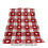 Coperta a forma di cuore per San Valentino, rossa e bianca 5