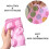 Silicone3D Flower Chocolate Molds Set5pcs12cavity 3