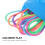 Skipping Rope for Teens Multi-Colored Flat 1Pcs 7