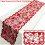 Valentine's Day Table Runner Red Heart Lace 5-Pack 13x72 3