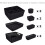 Organizing Set Black Bins 10-Piece 3