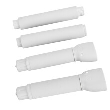 Accessoire de poignée VR pour extensions Gorilla Tag et Beat Saber, blanc